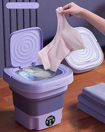 Mini Folding Portable Washing Machine