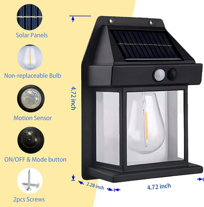 Wall Solar Light with Motion Sensor