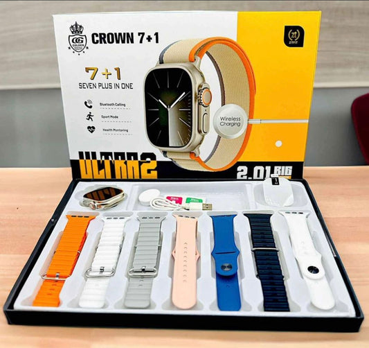 Crown 7 + 1 Ultra 2 Smart watch