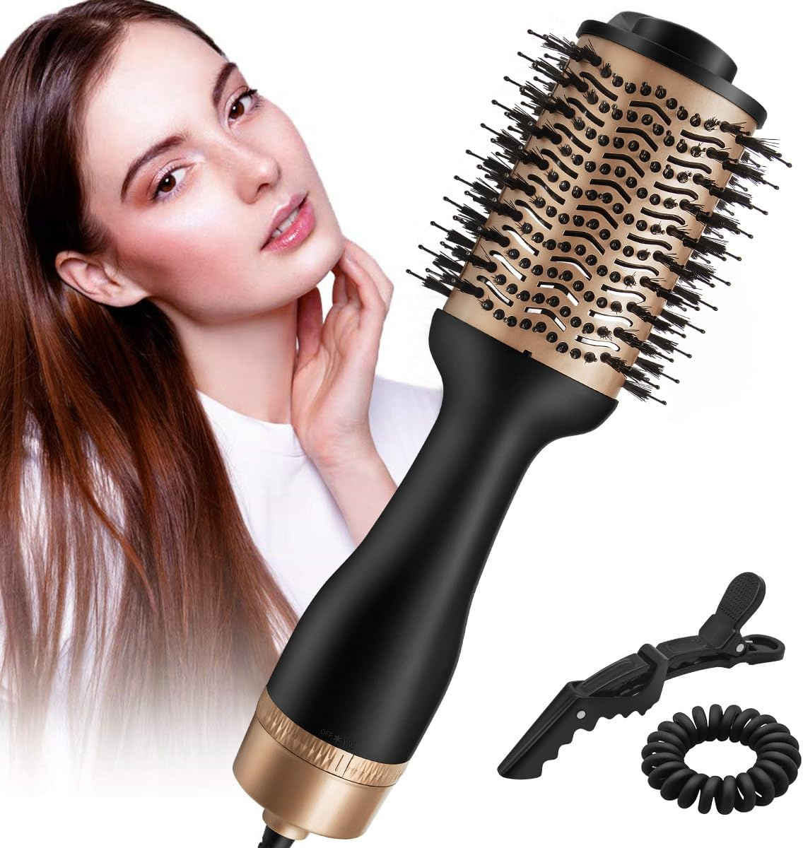 One Step Hot Air Brush (Dryer + Styler & Straightener + Volumizer)