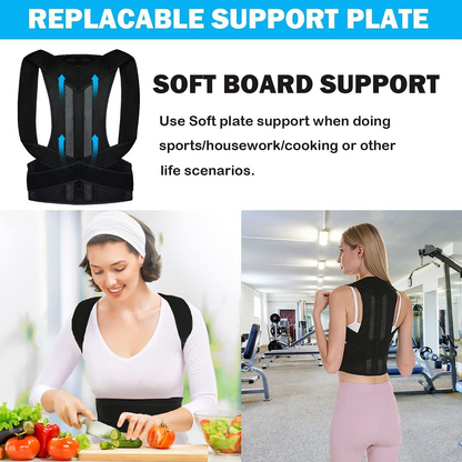 Adjustable Back Shoulder Posture Corrector Belt