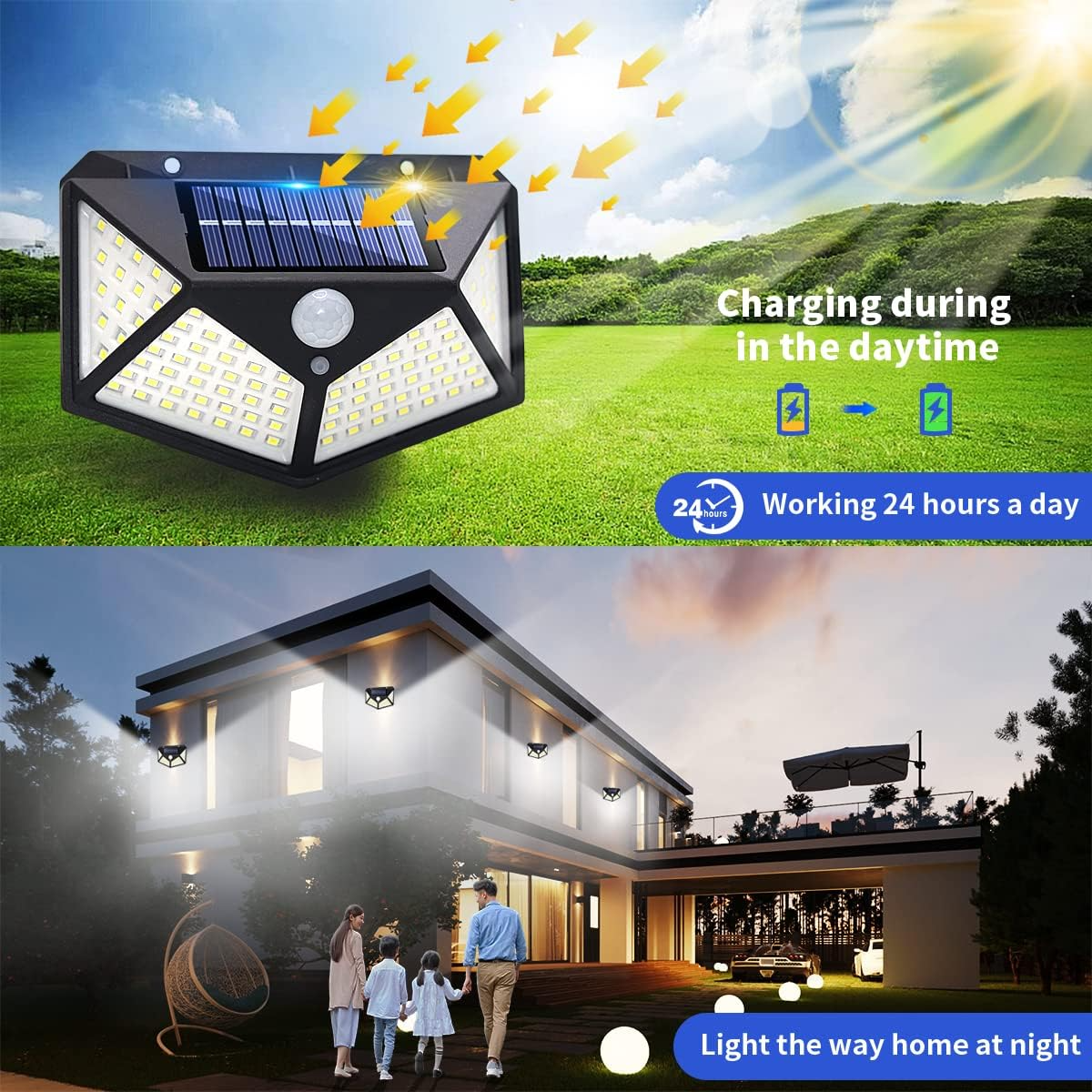 Solar Motion Sensor Lights