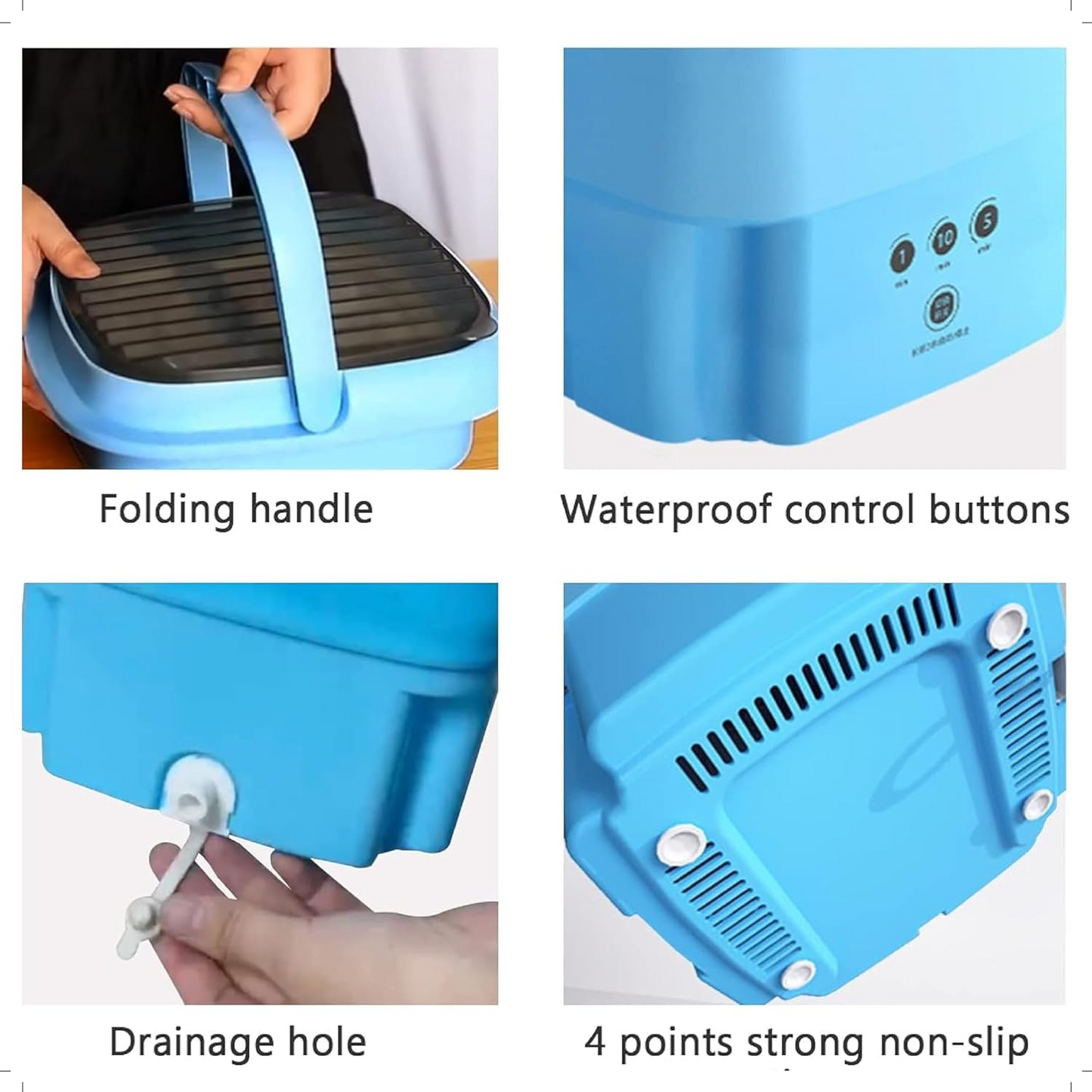 Mini Folding Portable Washing Machine