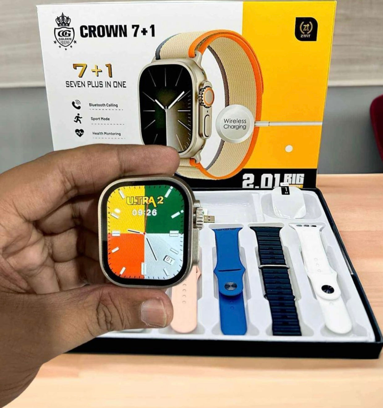 Crown 7 + 1 Ultra 2 Smart watch