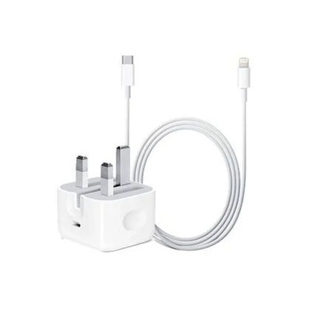 25W USB-C Power Adaptor with Cable for 15 Pro Max