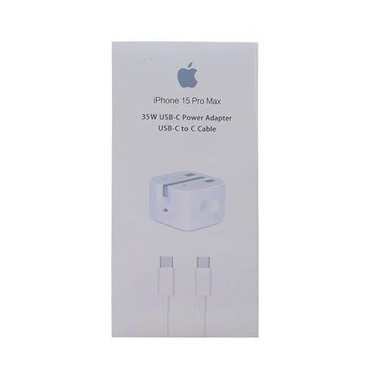 25W USB-C Power Adaptor with Cable for 15 Pro Max