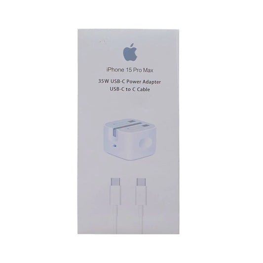 25W USB-C Power Adaptor with Cable for 15 Pro Max