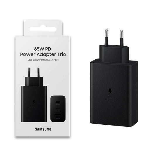 65W Power Adapter With USB-C x 2 Ports