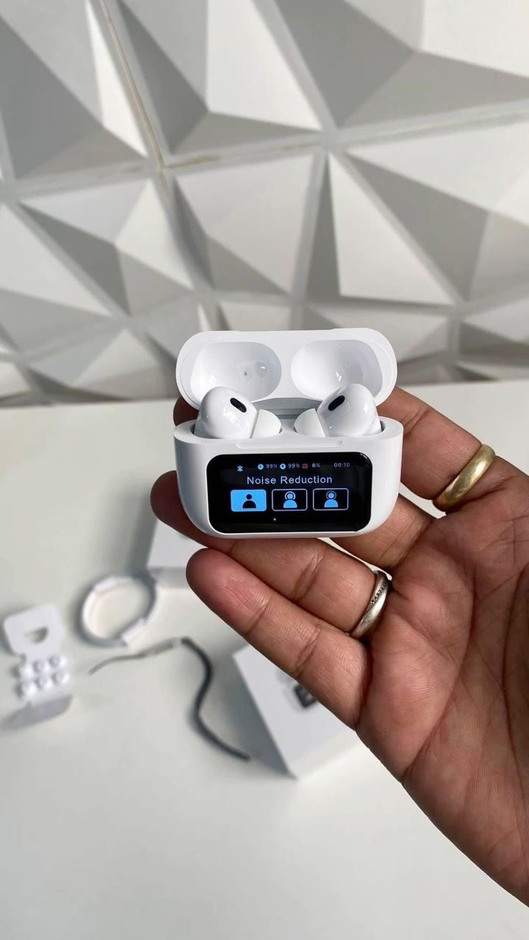 A9pro Airpods digital screen display