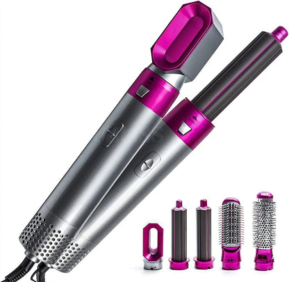 5 IN 1 HAIRDRYER STYLER BRUSH