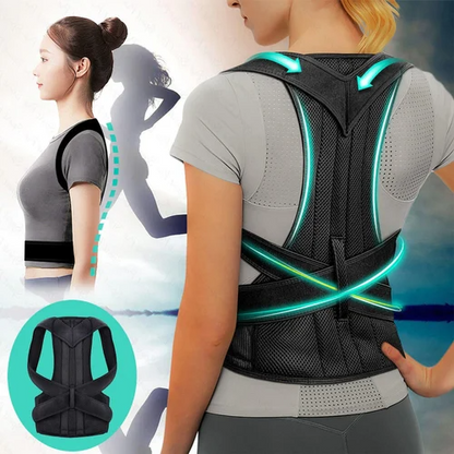 Adjustable Back Shoulder Posture Corrector Belt