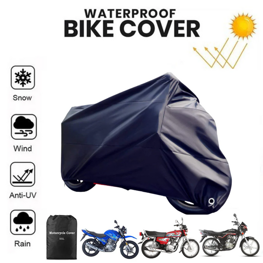 Waterproof Bike Top Cover with anti-theft Feature